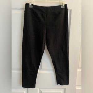 Nordstrom Cotton Blend Black Leggings